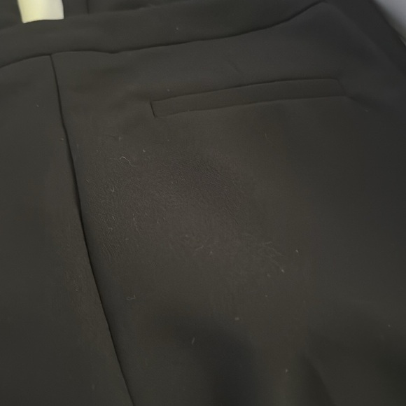 Dkny Black Wide Leg Dress Pants Sleek Full-Length Design - Picture 6 of 7